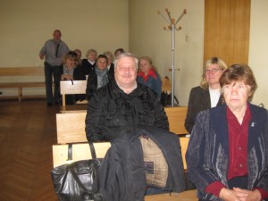 2014-09-23 Klaipėdos apygardos teismo salėje - teismų stebėtojai